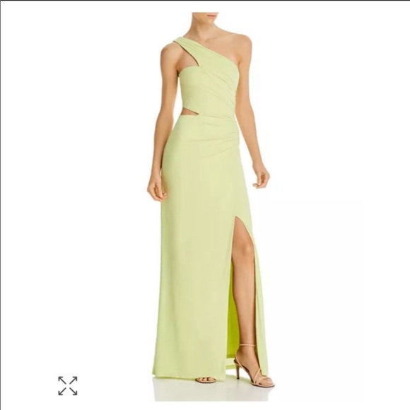 BCBGMaxAzria Dresses & Skirts - Bcbgmaxazria asymmetrical gown!